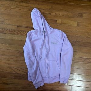 LOVE PINK ZIP up hoodie